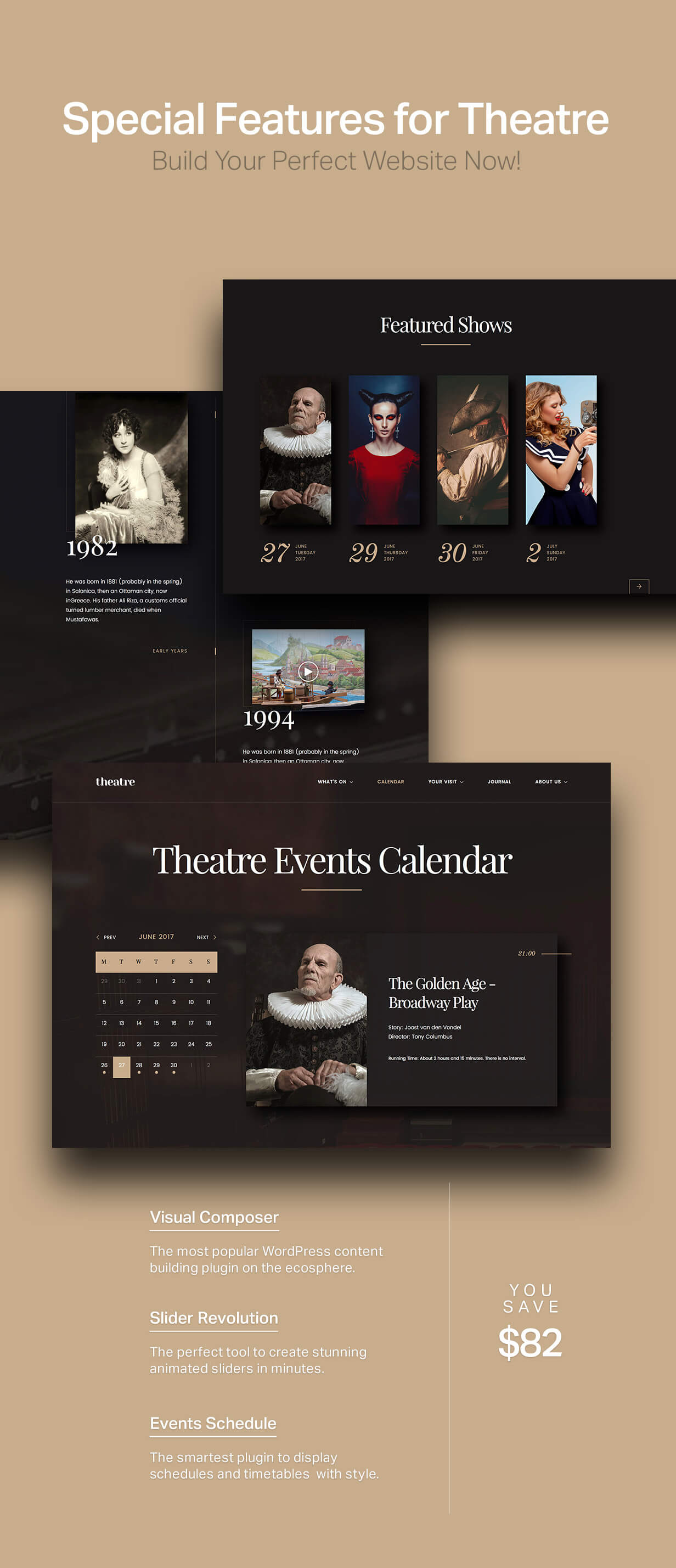 Theatre WP | Culture, Entertainment & Theater WordPress Theme - 5