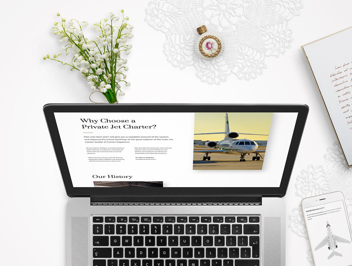 Jet One - Private Airline WordPress Theme - 7
